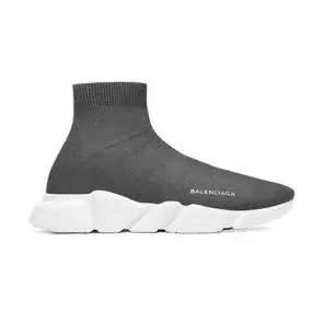 balenciaga trainers knit rhyton vintage femmes gray